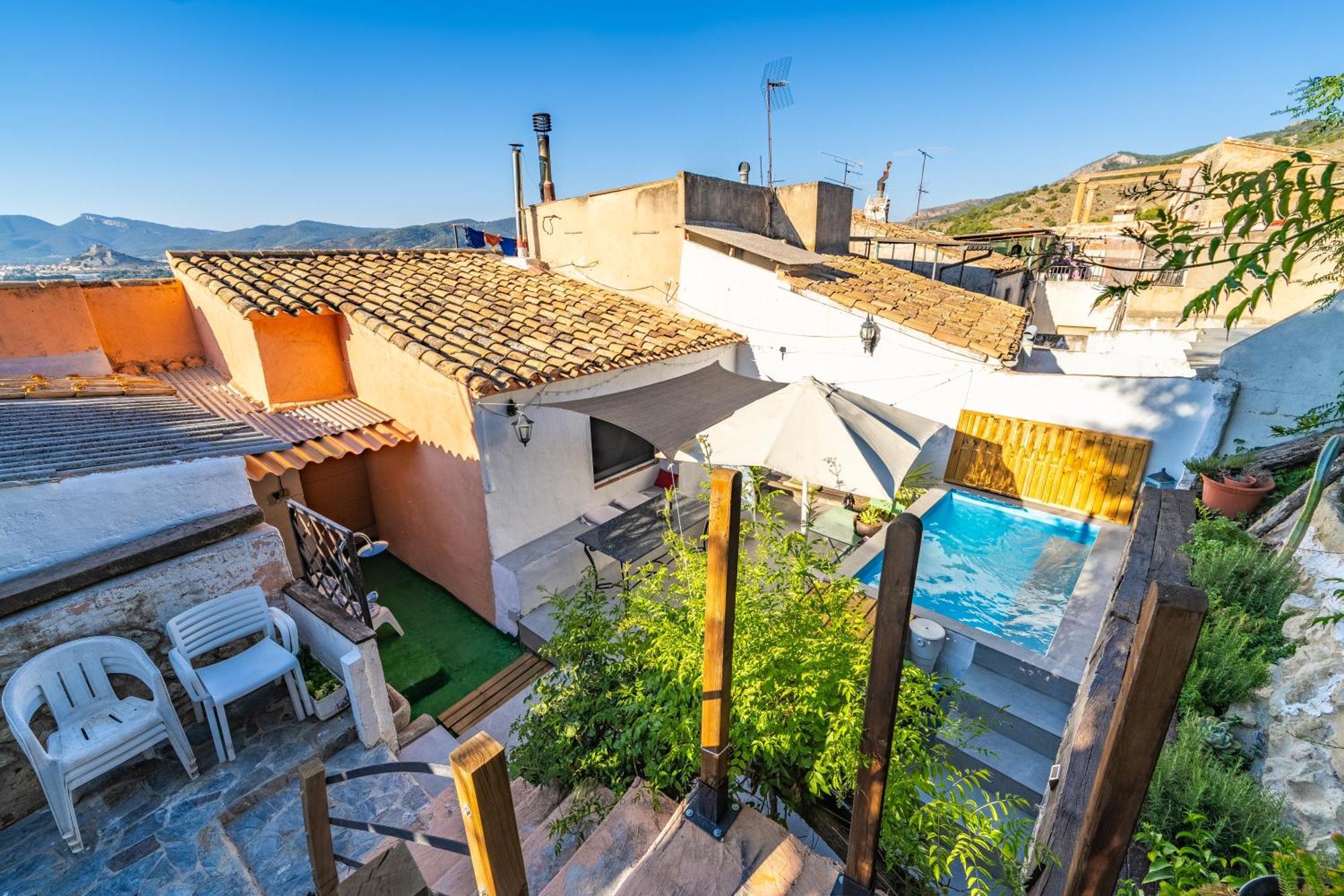 Vila Casa Cuquet De Llum Onil Exteriér fotografie